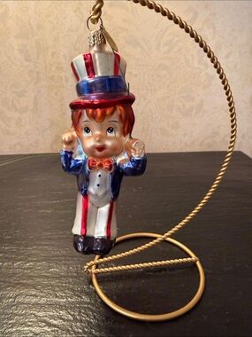 Celebrate 4th of July and 250th-Christopher Radko Yankee Doodle Dandies Ornament